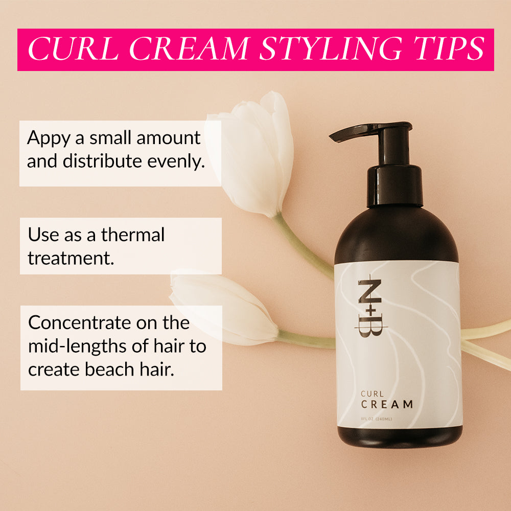 Curl Cream for Straight Hair